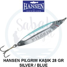 Hansen Pilgrim Kaşık 8.9cm 28GR Silver Blue
