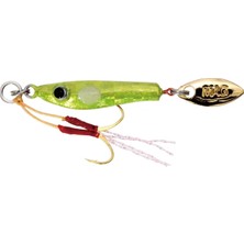 Magbite Chirimen Jig 2gr #06 Chart Spot Glow