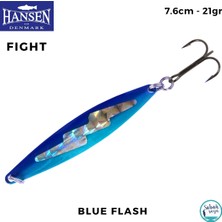 Hansen Fight Kaşık 7.6cm 21GR Blue Flash