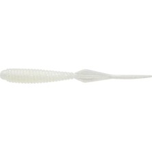 Magbite Booty Shake 3.5cm #08 Pearl White Kokulu Silikon Yem (8 Adet)