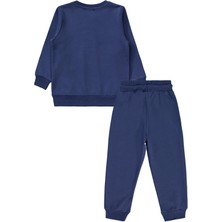 Civil Boys Basic 2'li 2-5 Yaş Eşofman Takımı - Mavi3-4 Yaş