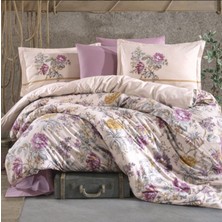 Mg Ranforce Nevresim Takımı Çift Kişilik Mirante V1 Pembe