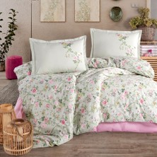 Mg Ranforce Nevresim Takımı Çift Kişilik Elara V1 Adaçayı