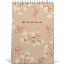 Joo Çiçek Serisi Haftalık Planlayıcı (Spiralli)