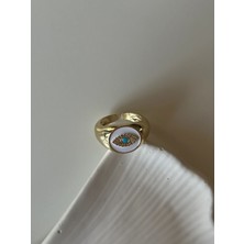 Moderncevher Aura Chunky Nazar Göz Yüzük