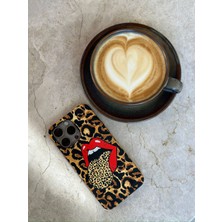 Ateviaco iphone 12 Pro Leopar Dil Detaylı Telefon Kılıfı
