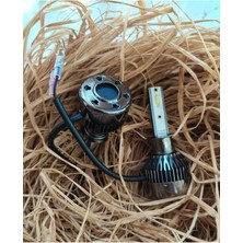 Yamaha R25 Uyumlu Şimşek Etkili Optik LED Xenon ( Muhteşem Işık Gücü ) Odak Işık, Carpet Özelliği H7