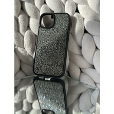 Ateviaco Iphone 15 Taşlı Telefon Kılıfı