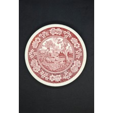 Villeroy & Boch Rusticana Alman Porselen Pasta Tabağı Kırmızı 20 cm