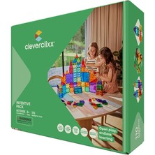 Cleverclixx Inventive Pack Manyetik Bloklar, Intense 110 Parça