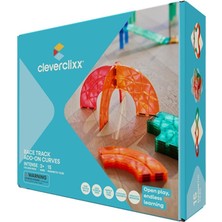 Cleverclixx Yarış Pisti Eklentisi Kavisli Parçalar , Intense 15 Parça