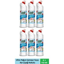 Doa Ultra Çamaşır Suyu Kar Beyazı 6 x 750 ml