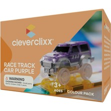 Cleverclixx Race Track Car Yarış Arabası - Pastel Mor
