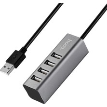 Magne Hoco Hb1 80CM Kablolu 4 Portlu USB Çoğaltıcı Hub ADAPTÖR-(5775) - TGR6207-8728