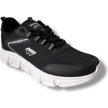 Wickers 2825 Erkek Günlük Siyah Beyaz Spor Ayakkabı