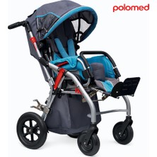 Polomed P990 Xl Buggy Engelli Çocuk Puseti | Ayarlanabilir Destekler, 5 Nokta Emniyet, Çift Yönlü Kullanım