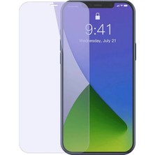 Magne Baseus Iphone 12/12 Pro 6.1 0.3mm Antiblue Cam Ekran Koruyucu 2ADET-(5775) - TGR7846-9446