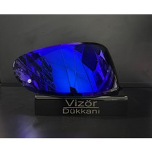 Vizör Dükkanı Hjc C10 Mavi Vizör