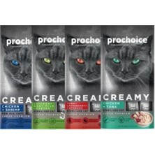 Creamy Kedi Ödül Çeşitleri (4X15 Gr) 4 Paket