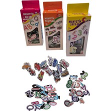 PlayZen Manyetik Eğitici Oyuncak Seti – Alfabe, Sayılar ve Taşıtlar | 147 Parça | 3+