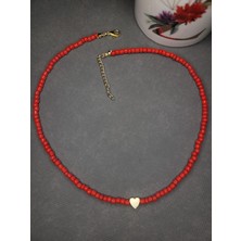 Aytenin Dünyası Kadın Kolye Cam Boncuk Kolye Aksesuar Kolye 90 Lar