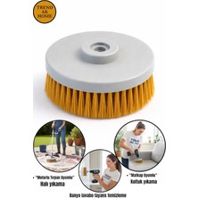 Halı ve Koltuk Yıkama Fırçası Banyo Lavabo Fayanslar Balkon Merdiven Mermerler Gibi Birden Fazla Alanda Temizlik Için Kullanılabilir