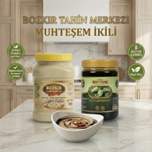 Hakbur Bozkır Yöresel Bozkır Tahin Merkezi Taş Değirmen Beyaz Tahin 935GR - Geleneksel Kozalak Pekmezi 950 gr