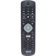 Teknik Durak Philips Uyumlu 3D Smart LED Tv Kumanda RM-L1285 Netflix Tuşlu