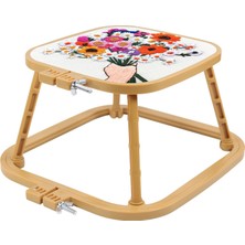 Elegantshop Masaüstü Nakış Kasnağı 18*17-24*22 cm