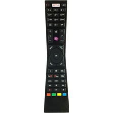 Teknik Durak Vestel Uyumlu Netflix-Youtube Tulu Smart LED Tv Kumanda RC0319