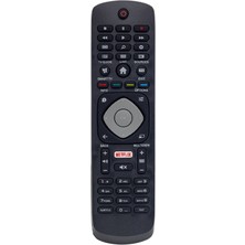 Teknik Durak Philips YKF406-002 RC47- 03 49PFS530112 40PUK680912 Uyumlu Tv Kumandası