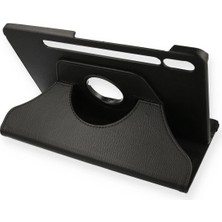 Freedom Storee Newface Samsung Galaxy T860 Tab S6 10.5 Kılıf 360 Tablet Deri Kılıf - Siyah