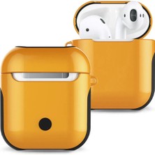 Freedom Storee Newface Airpods 2 (2.nesil) 3ın1 Kılıf - Sarı