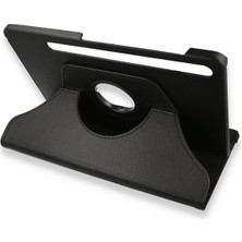 Freedom Storee Newface Samsung Galaxy X800 Tab S8 Plus 12.4 Kılıf 360 Tablet Deri Kılıf - Siyah