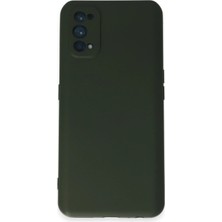 Freedom Storee Newface Realme 7 Pro Kılıf Nano Içi Kadife Silikon - Koyu Yeşil