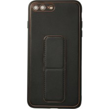 Freedom Storee Newface Iphone 7 Plus Kılıf Coco Deri Standlı Kapak - Siyah
