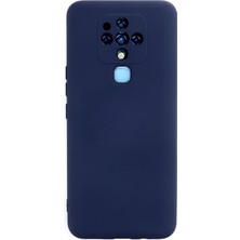 Freedom Storee Newface Tecno Camon 16 Kılıf Nano Içi Kadife Silikon - Lacivert