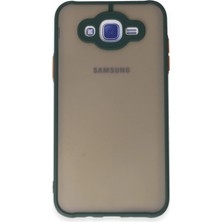 Freedom Storee Newface Samsung Galaxy J7 Kılıf Montreal Silikon Kapak - Yeşil