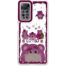 Freedom Storee Newface Xiaomi Redmi Note 11 Kılıf Sweet Desenli Silikon Kapak - Pembe