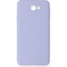 Freedom Storee Newface Samsung Galaxy J7 Prime Kılıf Nano Içi Kadife Silikon - Lila
