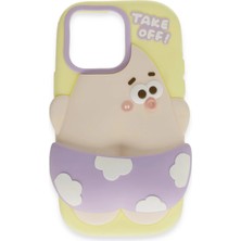 Freedom Storee Newface Iphone 15 Pro Max Kılıf Poky Karakter Silikon Kapak - Desen 5