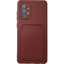 Freedom Storee Newface Samsung Galaxy A33 5g Kılıf Kelvin Kartvizitli Silikon - Bordo