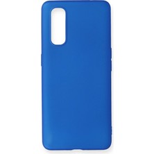 Freedom Storee Newface Oppo Find X2 Kılıf First Silikon - Mavi