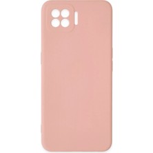Freedom Storee Newface Oppo A73 Kılıf Nano Içi Kadife Silikon - Pudra