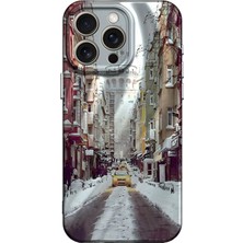 Freedom Storee Newface Iphone 14 Pro Kılıf Crew Desenli Kapak - Galata Kulesi
