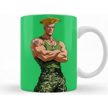 Sartre Art Street Fighter Gullue Özel Tasarımlı Hediyelik Kupa Bardak