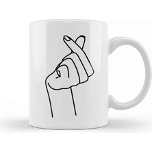 Sartre Art Kore Aşk Hareketi Özel Tasarımlı Hediyelik Kupa Bardak