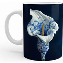 Sartre Art Çiçek Özel Tasarımlı Hediyelik Kupa Bardak