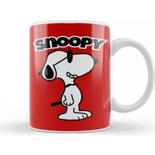 Sartre Art Snoopy Özel Tasarımlı Hediyelik Kupa Bardak