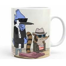 Sartre Art Sürekli Dizi Mordo ve Ricks Özel Tasarımlı Hediyelik Kupa Bardak